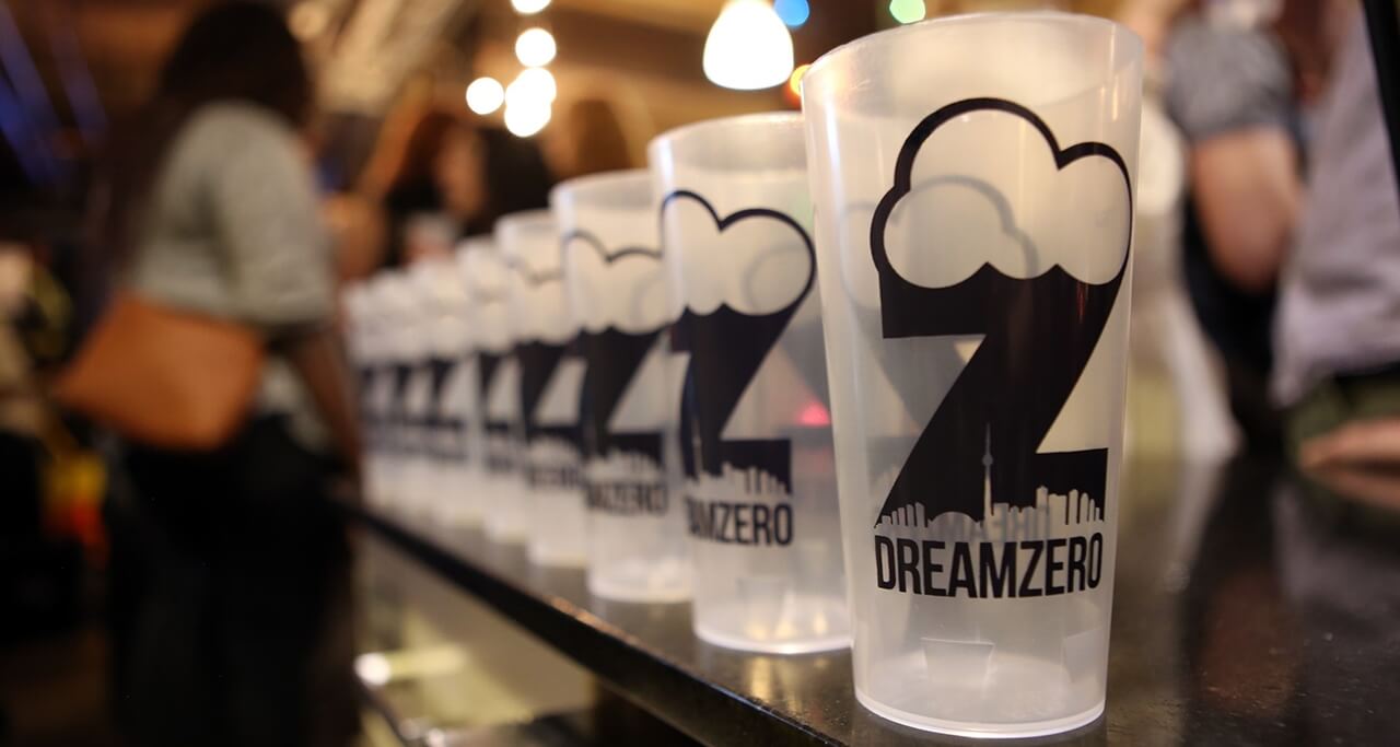 DreamZero reusable cups